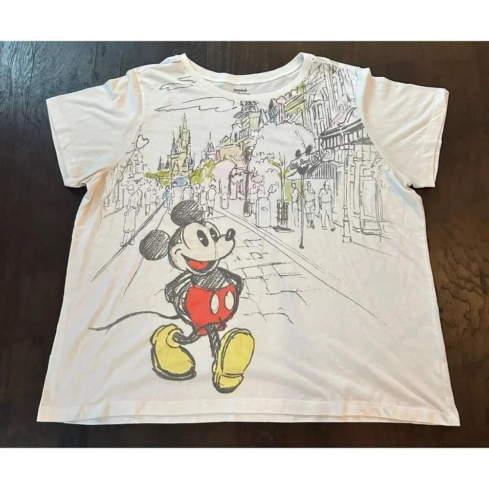 Disneyland / Disney‎ World Girls Size xl Short Sleeved Shirt xl